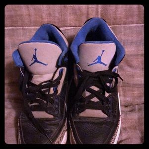 Nike Jordan Air 3 Retro sport blue Black wolf gray